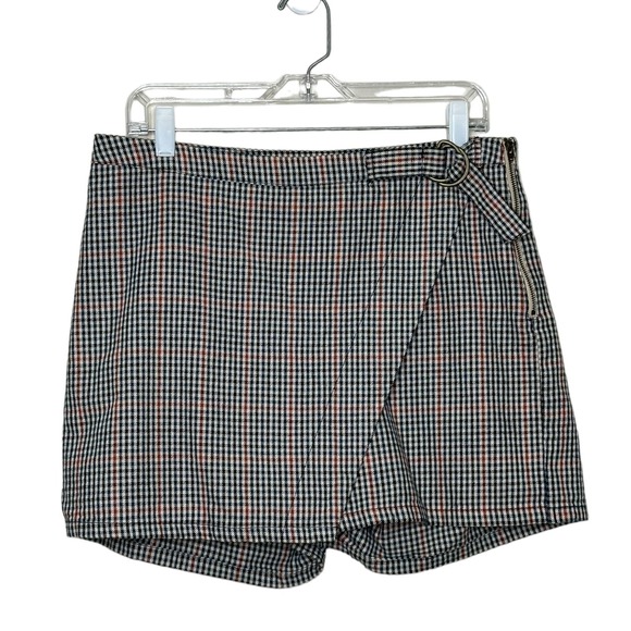 Edition black plaid skort skirt size 12 - Picture 11 of 11